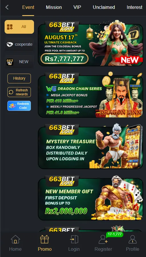 663BET Game