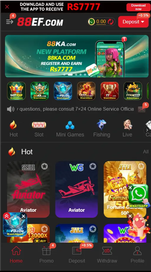 88EF Game apk