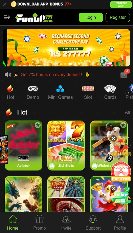 FUNUP777 Game