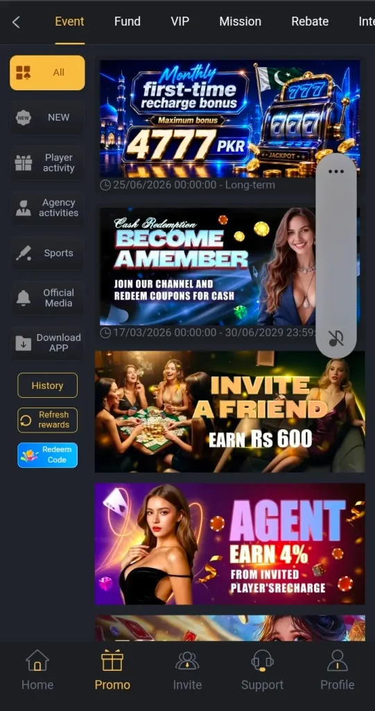SIX177 Game APK rewards and bonus