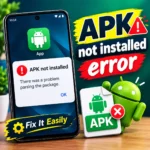 APK not installed error