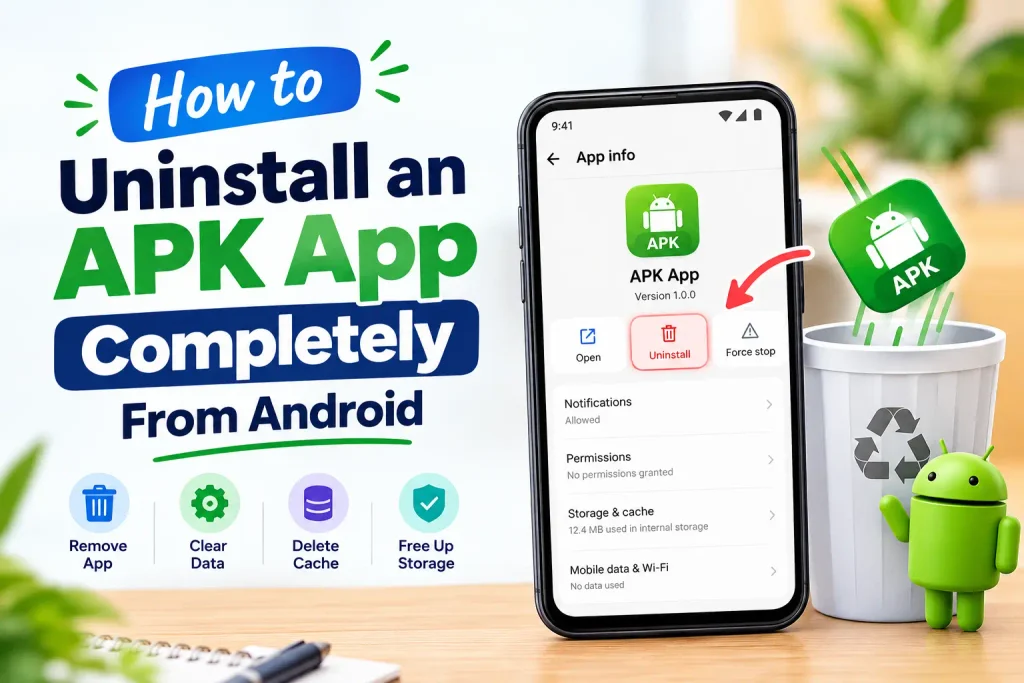 How to Uninstall an APK App Completely From Android