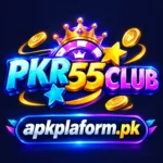 PKR55 Club rewards page featuring invitation bonus, official app download promotion, and secure gaming website information.