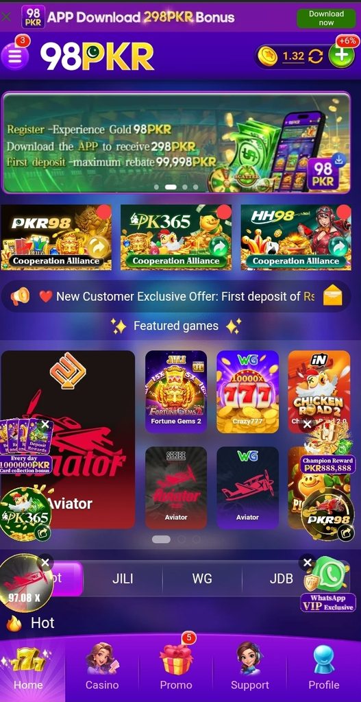 98PKR Game APK