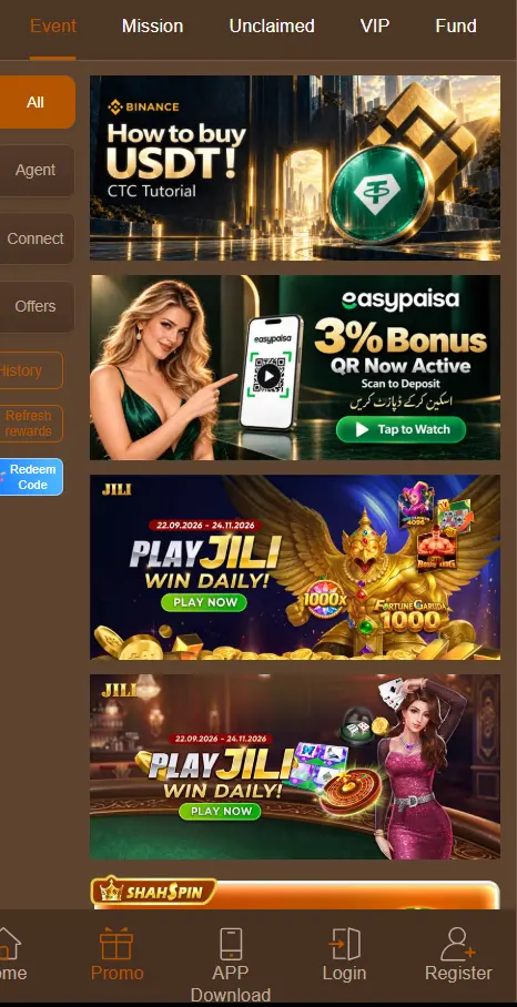 ShahSpin Game rewards and bonus