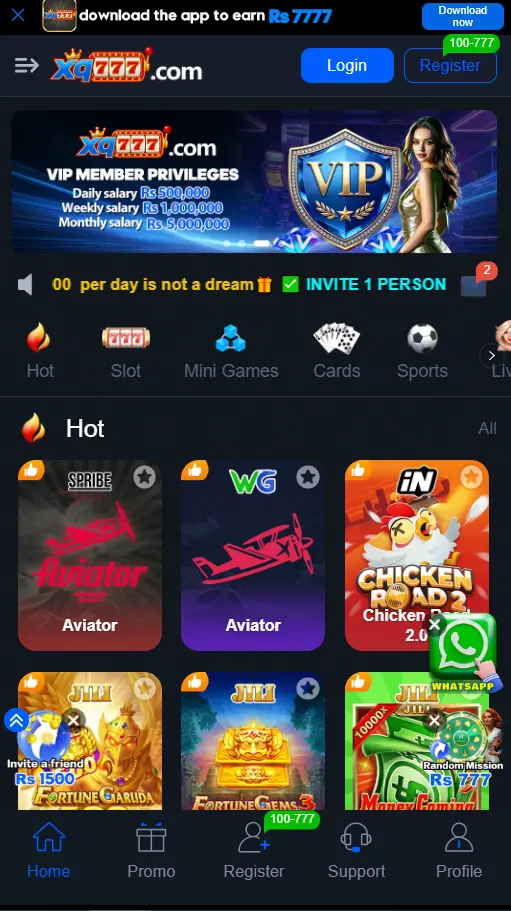 XQ777 Game APK latest version for Android